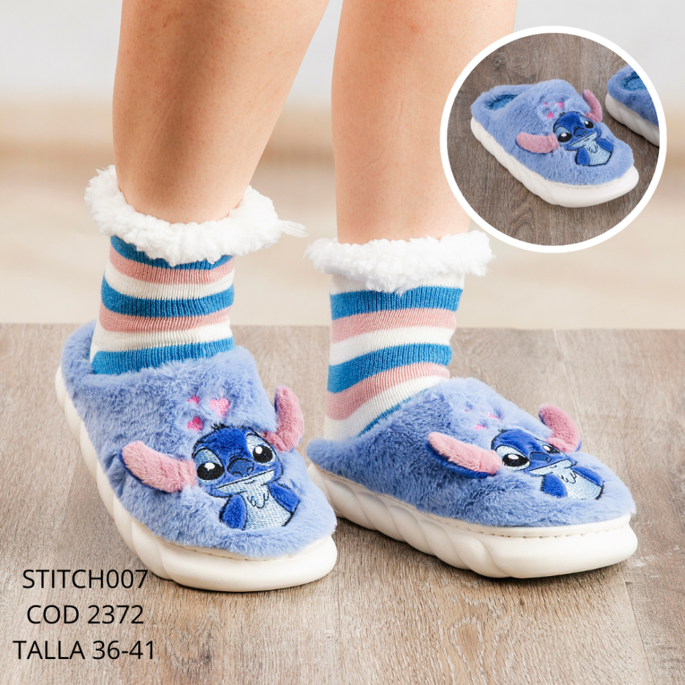Pantufla Stitch - T/36-41 - STITCH007