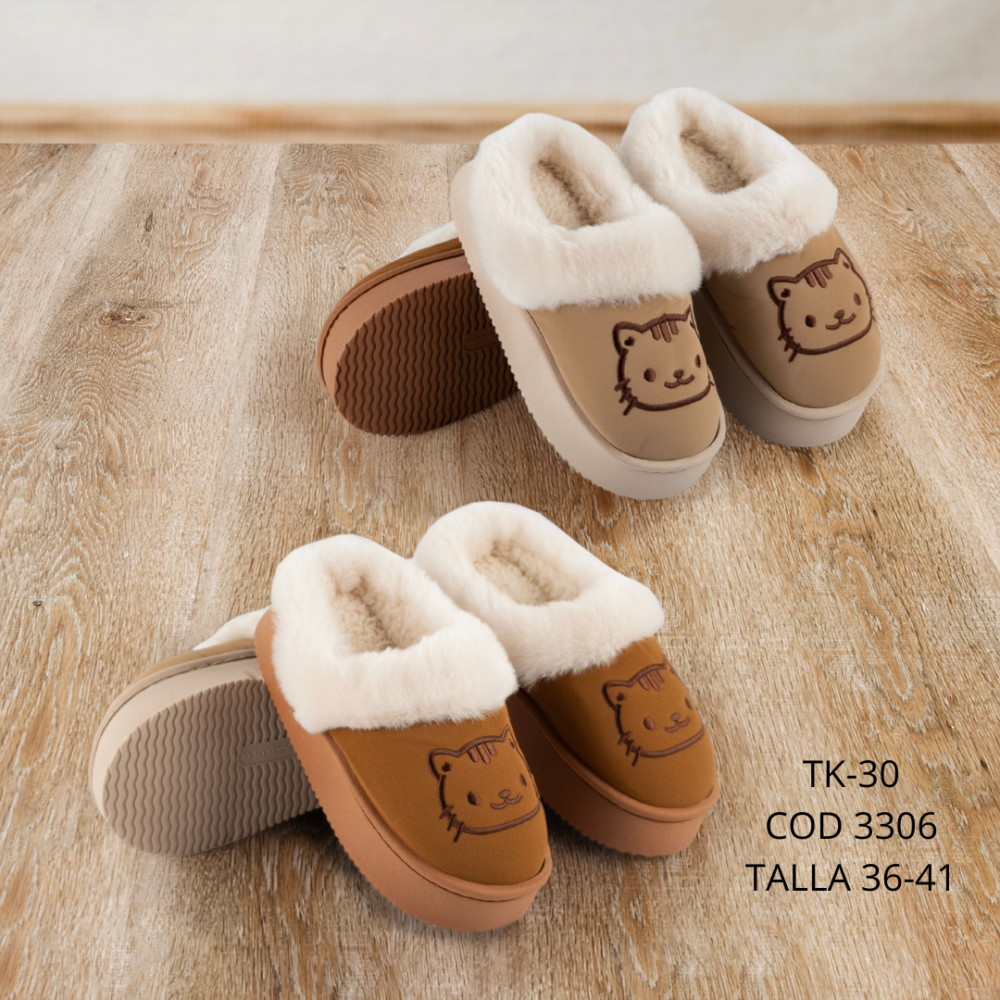 Pantufla Gato - T/36-41 - TK-30