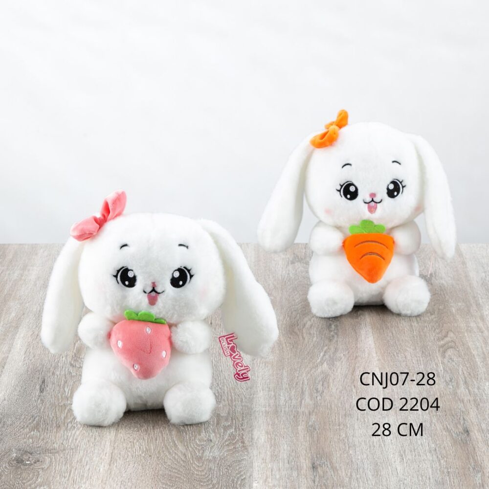 Conejo Fruta 28cm - CNJ07-28