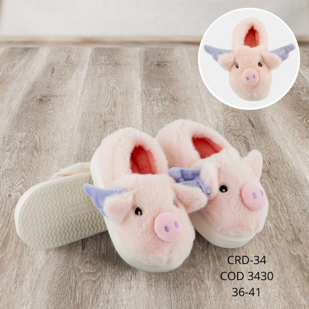 Pantufla cerdo - T/36-41 - CRD-34