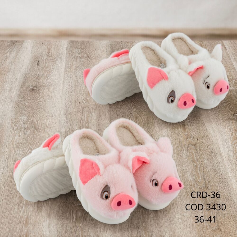 Pantufla Cerdo Pua - T/36-41 - CRD-36