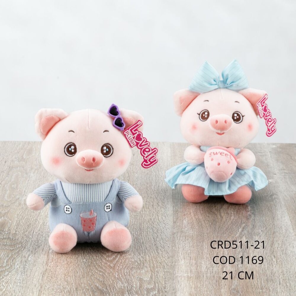 Cerdo vestido 21cm - CRD511-21