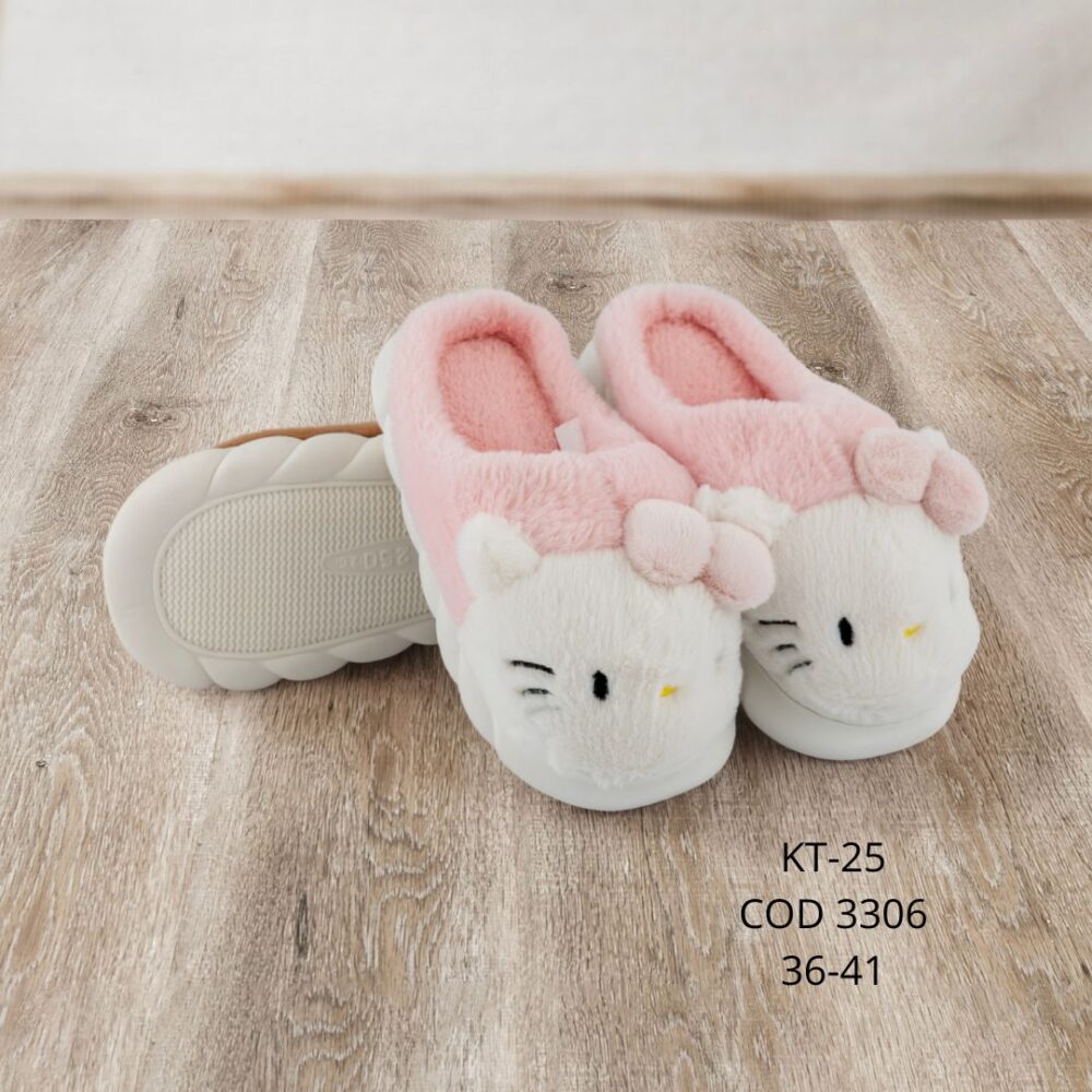 Pantufla hello Kitty - T/36-41- KT-25