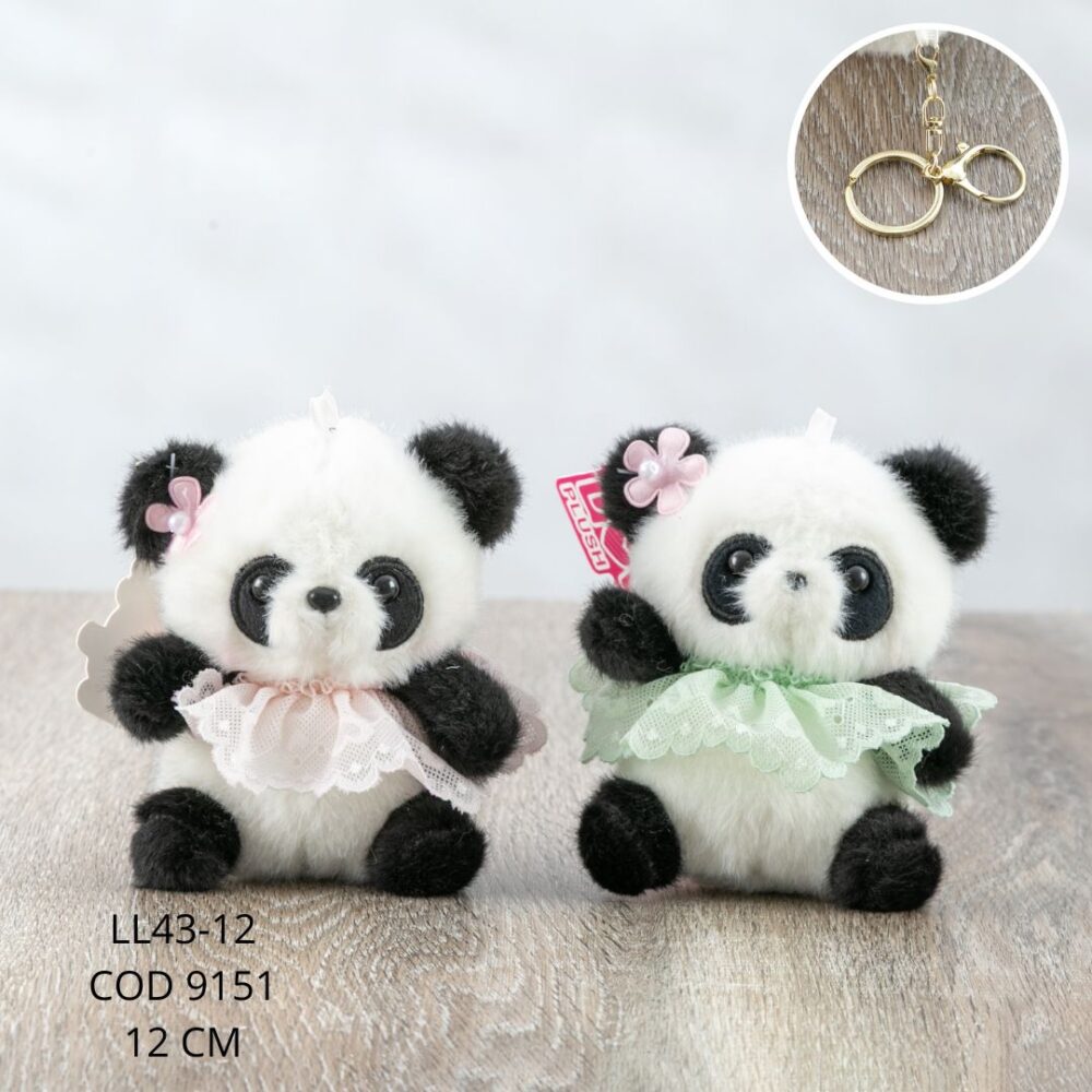 Llavero Panda 12cm - LL43-12