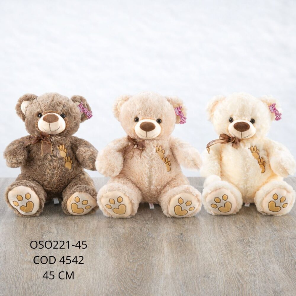 Oso Huellitas 45cm - OSO221-45