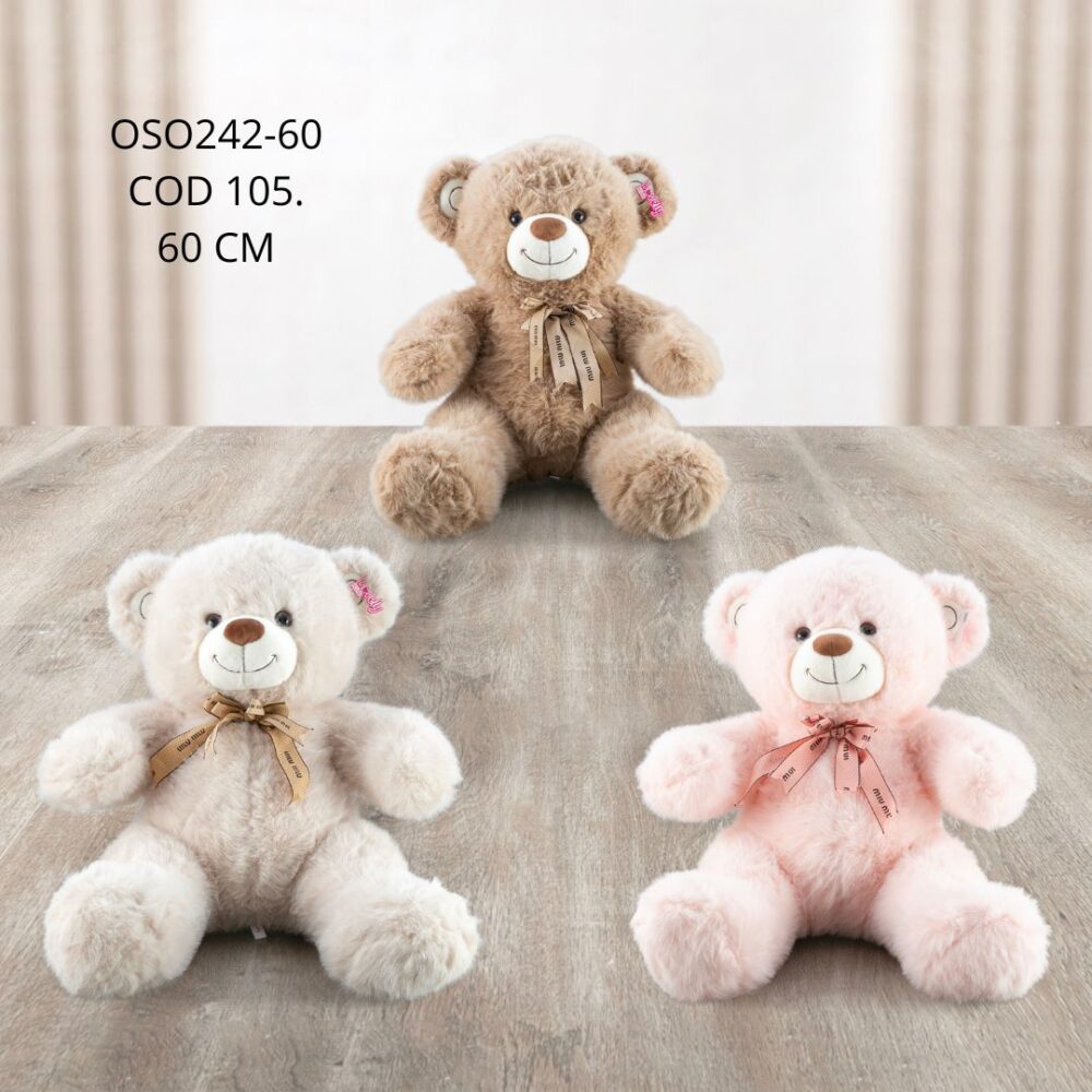 Oso Afelpado 60cm - OSO242-60