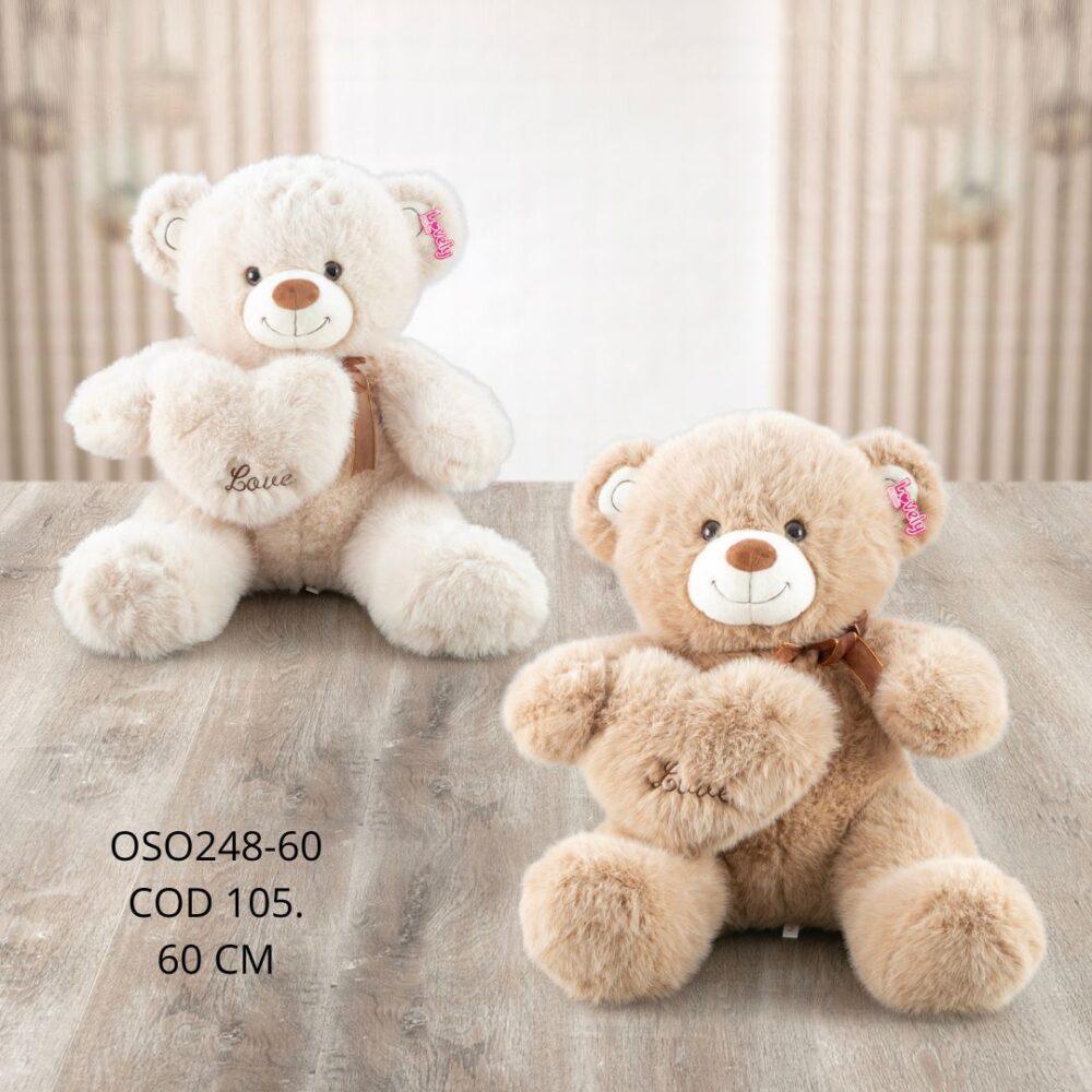 Oso Corazon 60cm - OSO248-60