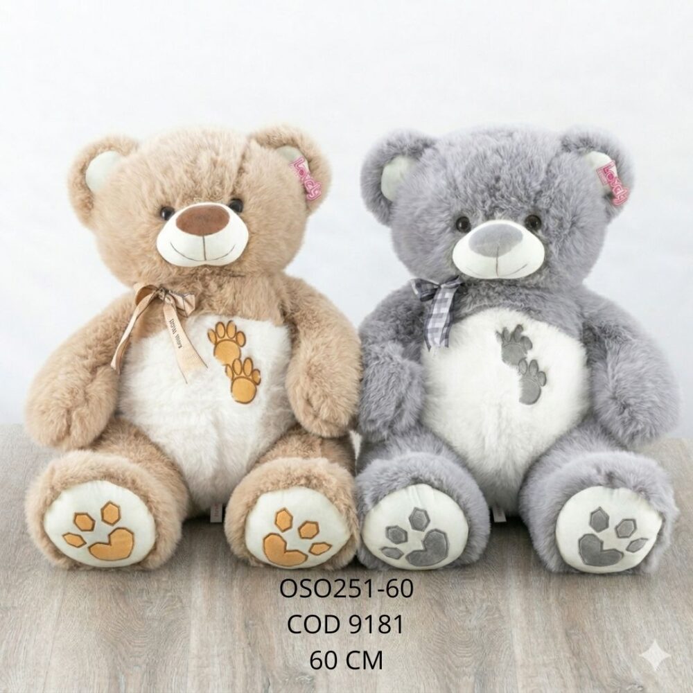 Oso Huellitas 60cm - OSO251-60