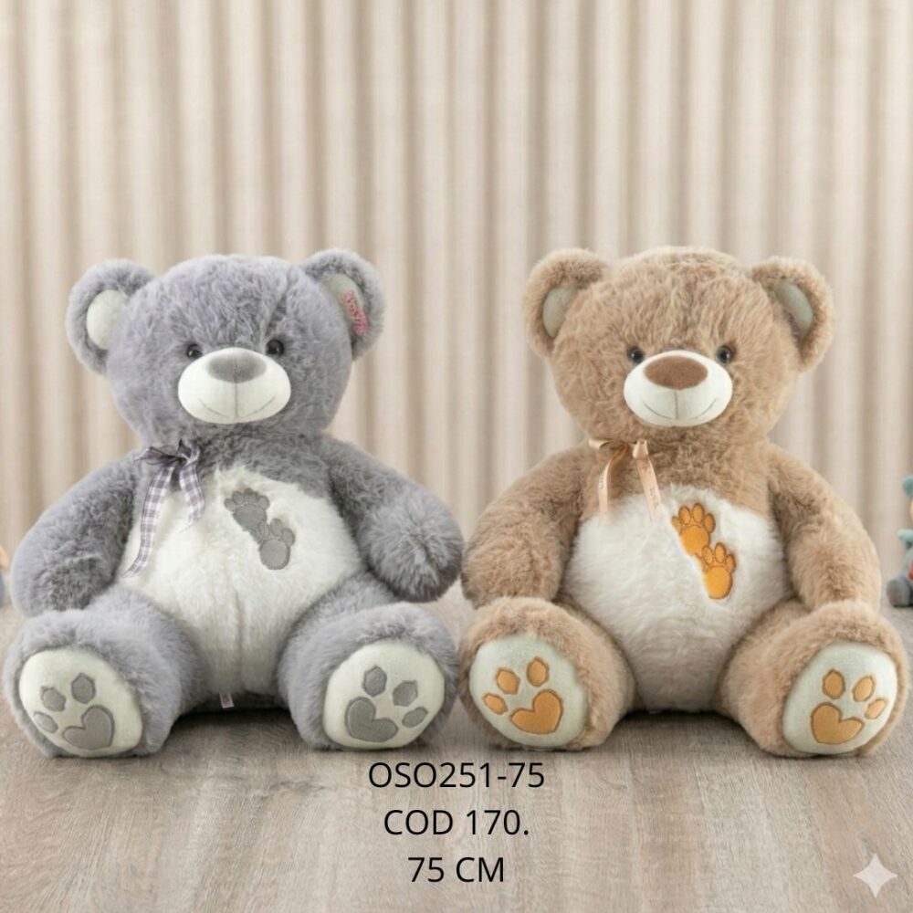 Oso Huellitas 75cm - OSO251-75