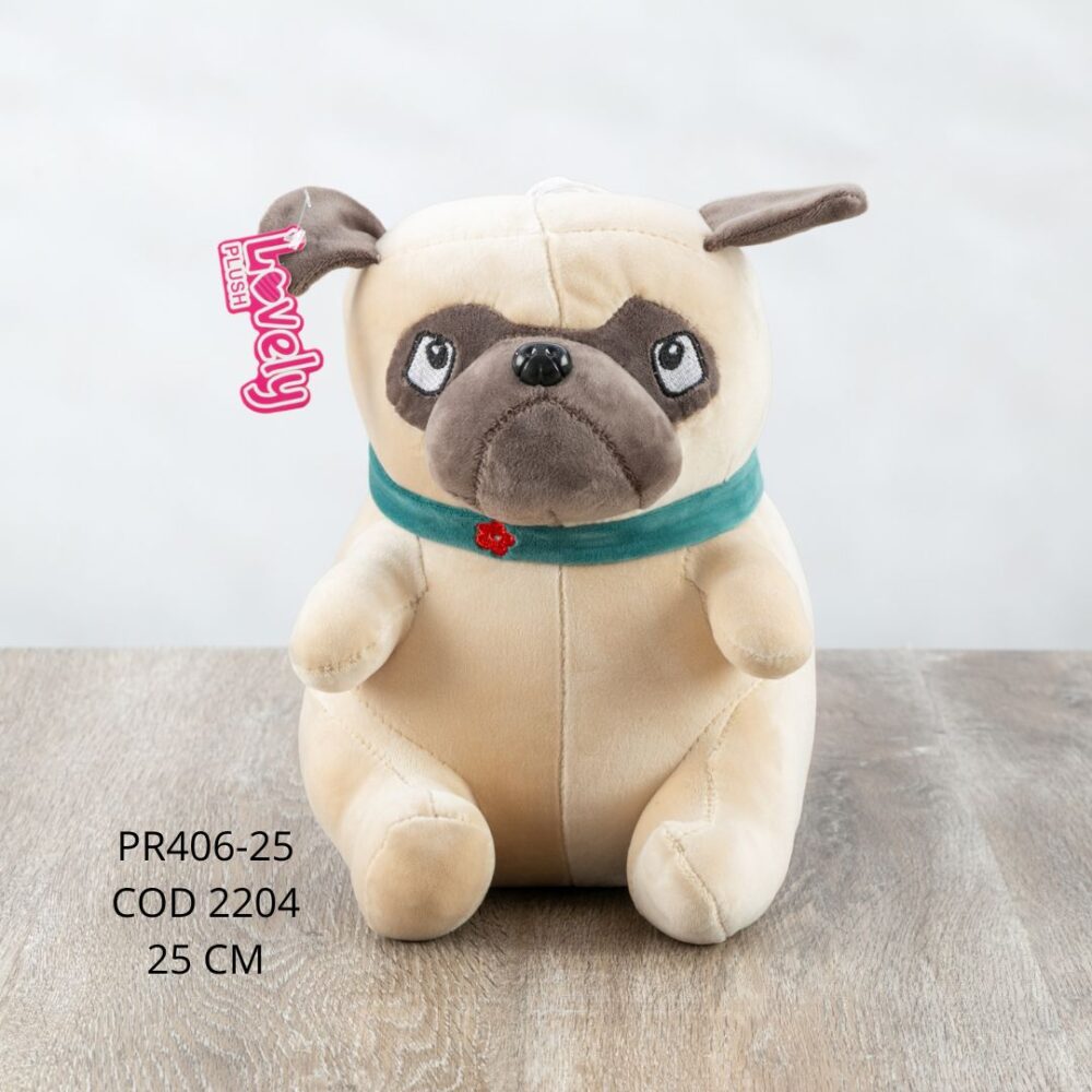 Perro Pug 25cm - PR406-25