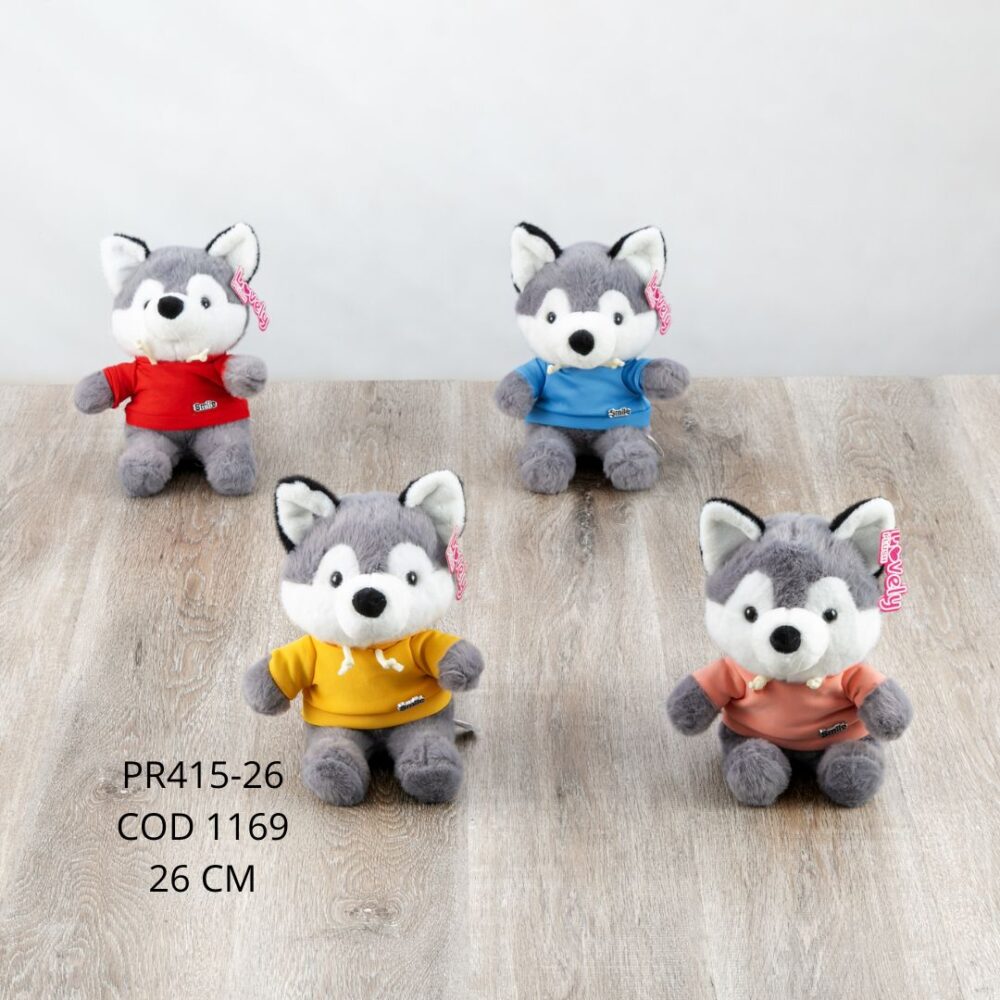 Perro Lobo Camisa 26cm - PR415-26