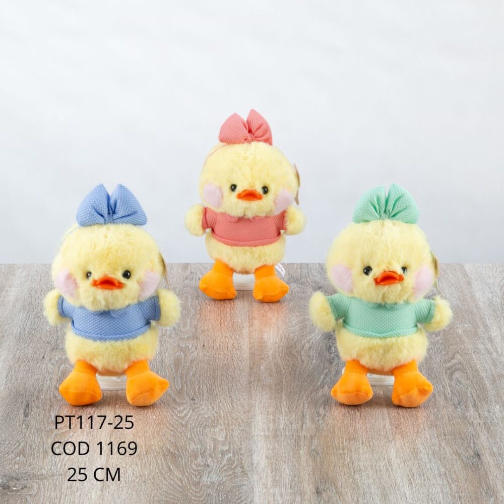 Pato Moño 25cm - PT117-25