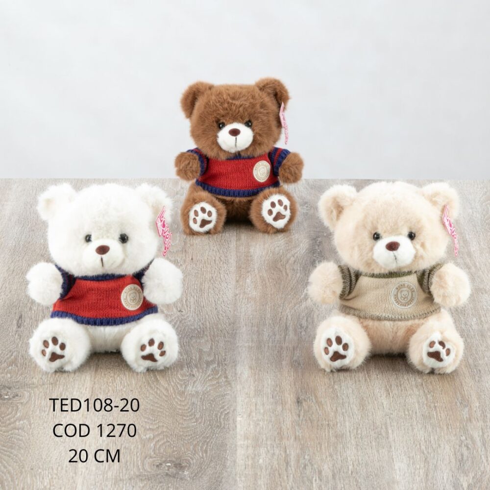 Oso Camisa 20cm - TED108-20