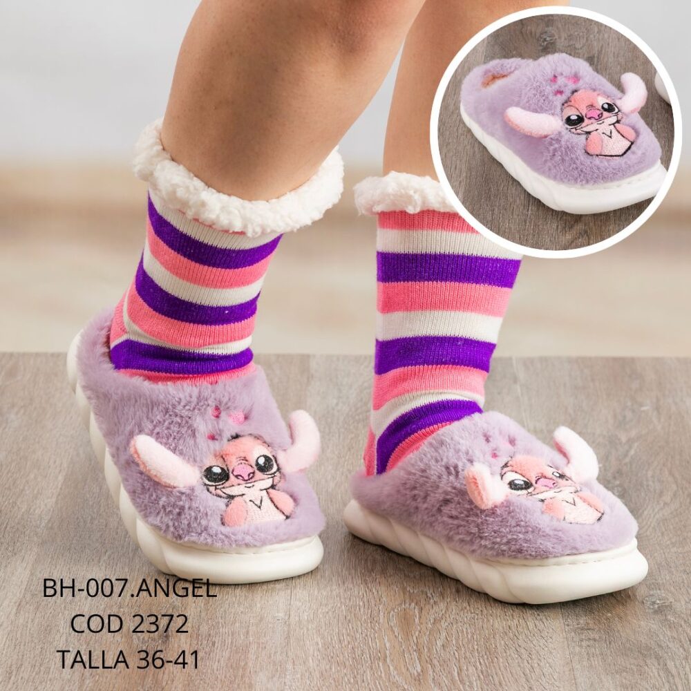 Pantufla Angel T/36-41 - BH007ANGEL