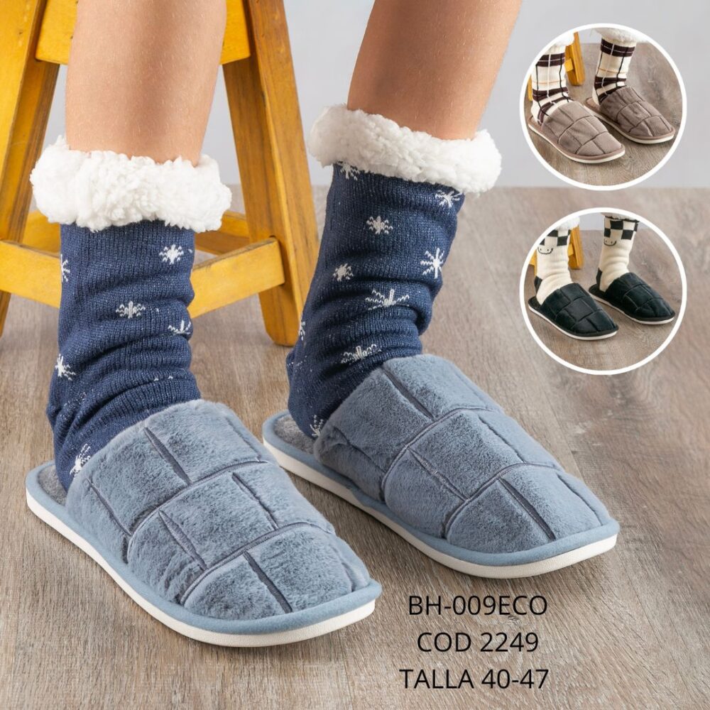 Pantufla Eco T/40-47 - BH-009ECO