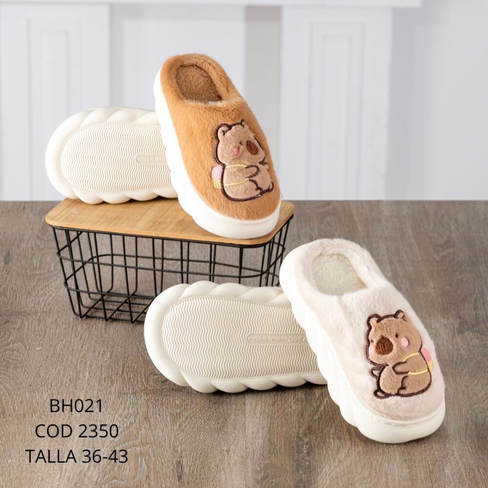 Pantufla Capibara T/36-43 - BH021