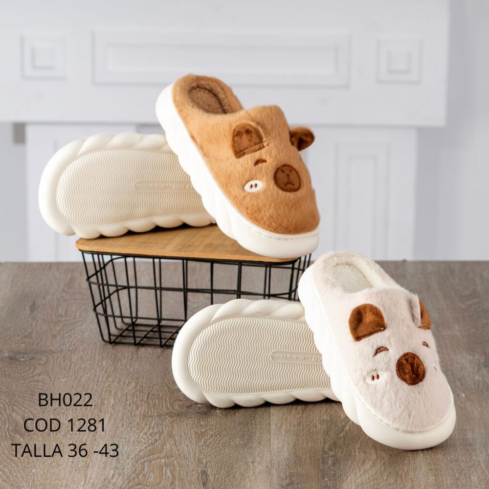 Pantufla Capibara T/36-43 - BH022