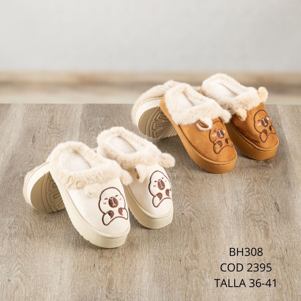 Pantufla Capibara T/36-41 - BH308