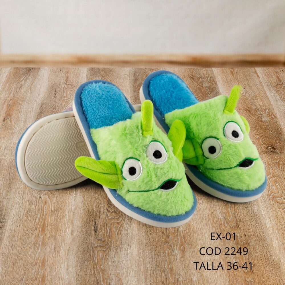Pantufla Marcianos T/36-41 - EX-01