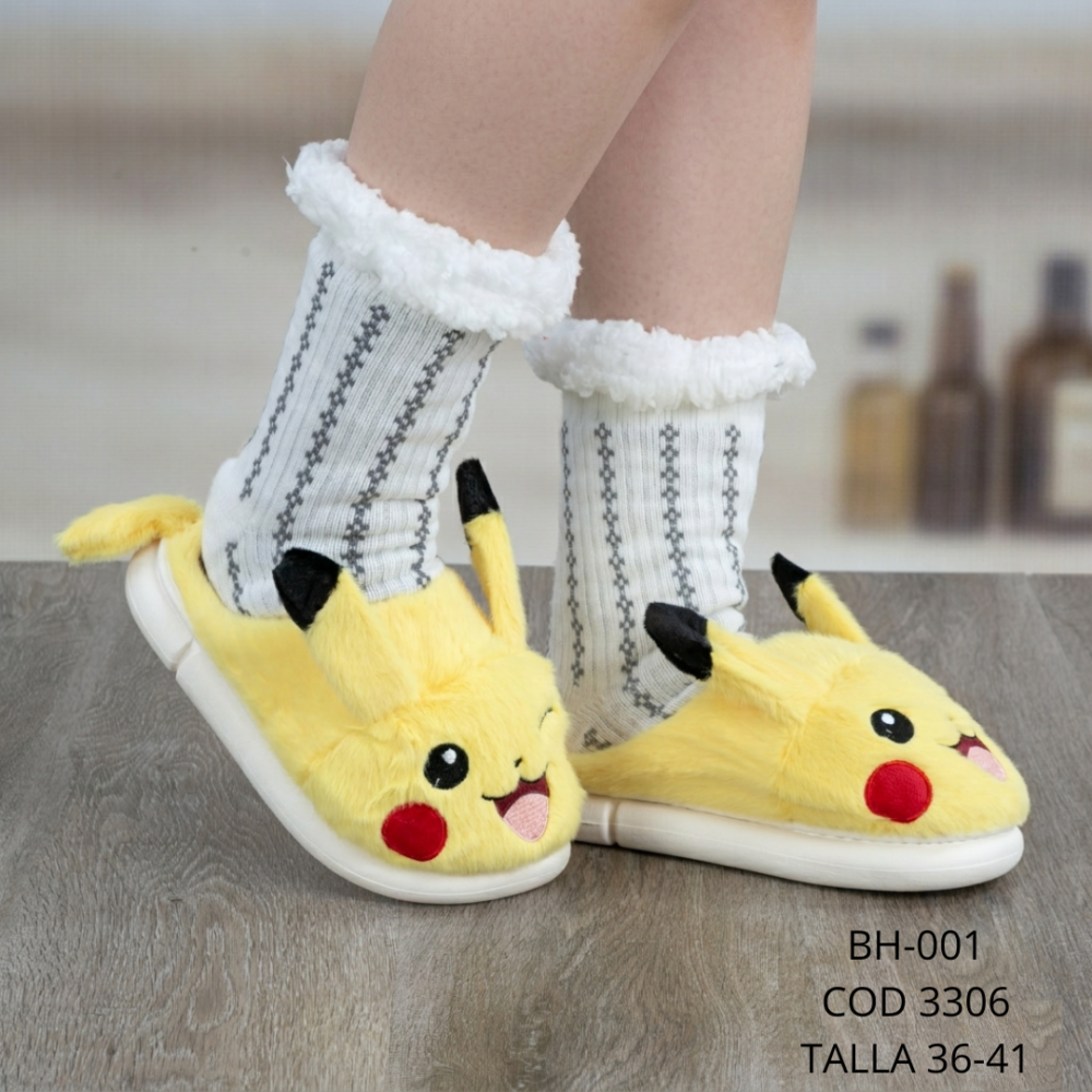 Pantufla Pikachu T/36-41 - BH-001