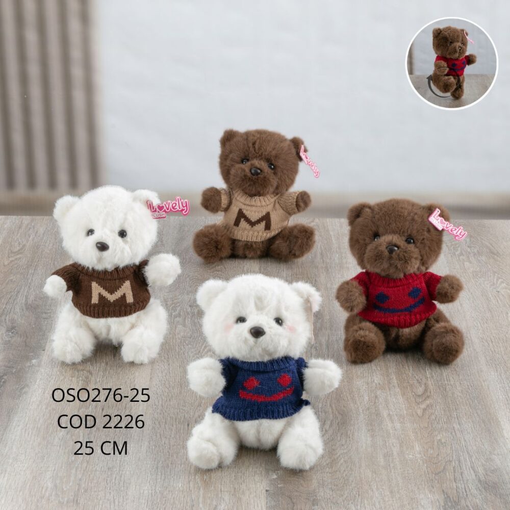 Oso Camisa 25cm - OSO276-25