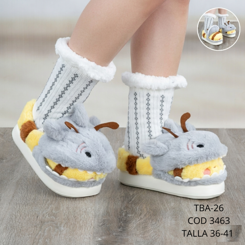 Pantufla Tibu Abeja T/36-41 - TBA-26