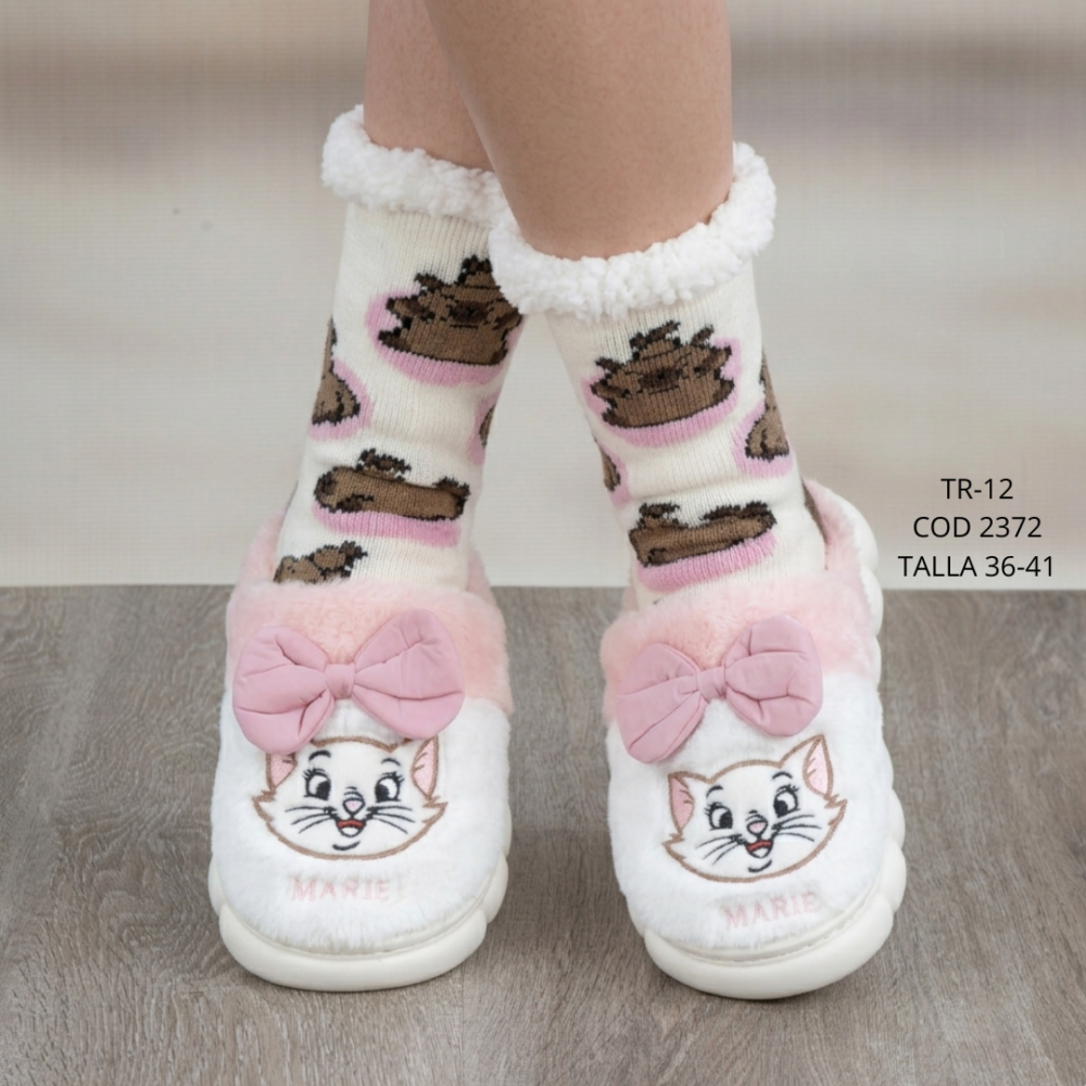Pantufla Gata Marie - TR-12