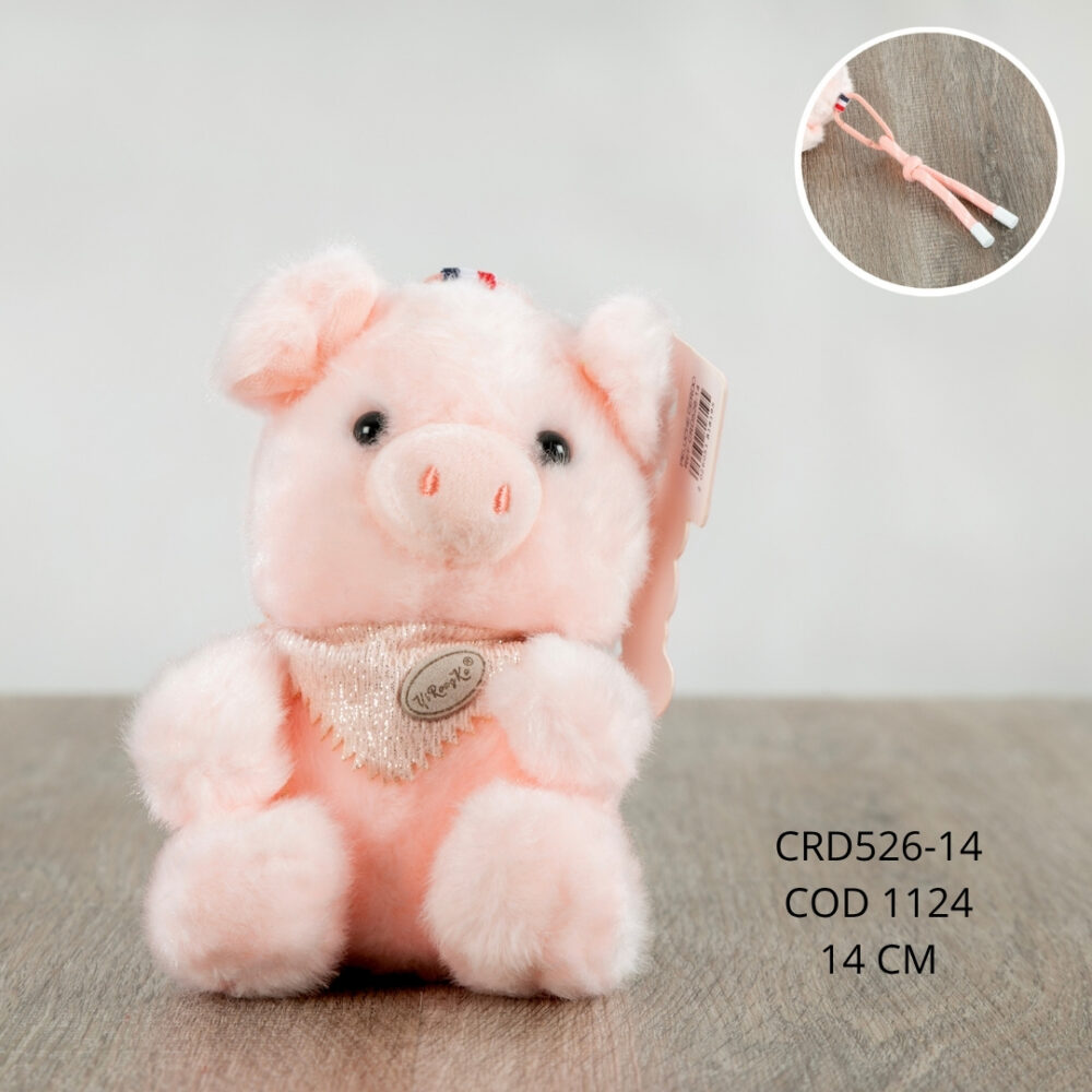 Cerdo Sentado 14cm - CRD526-14