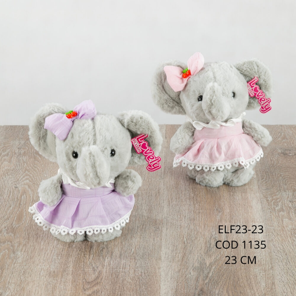 Elefante Vestido 23cm - ELF23-23