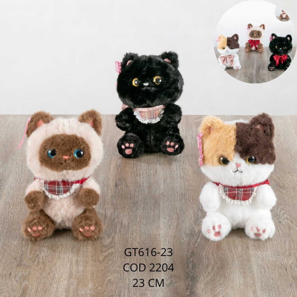 Gato Sentado 23cm - GT616-23