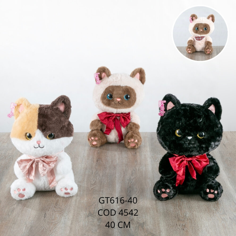 Gato Sentado 40cm - GT616-40