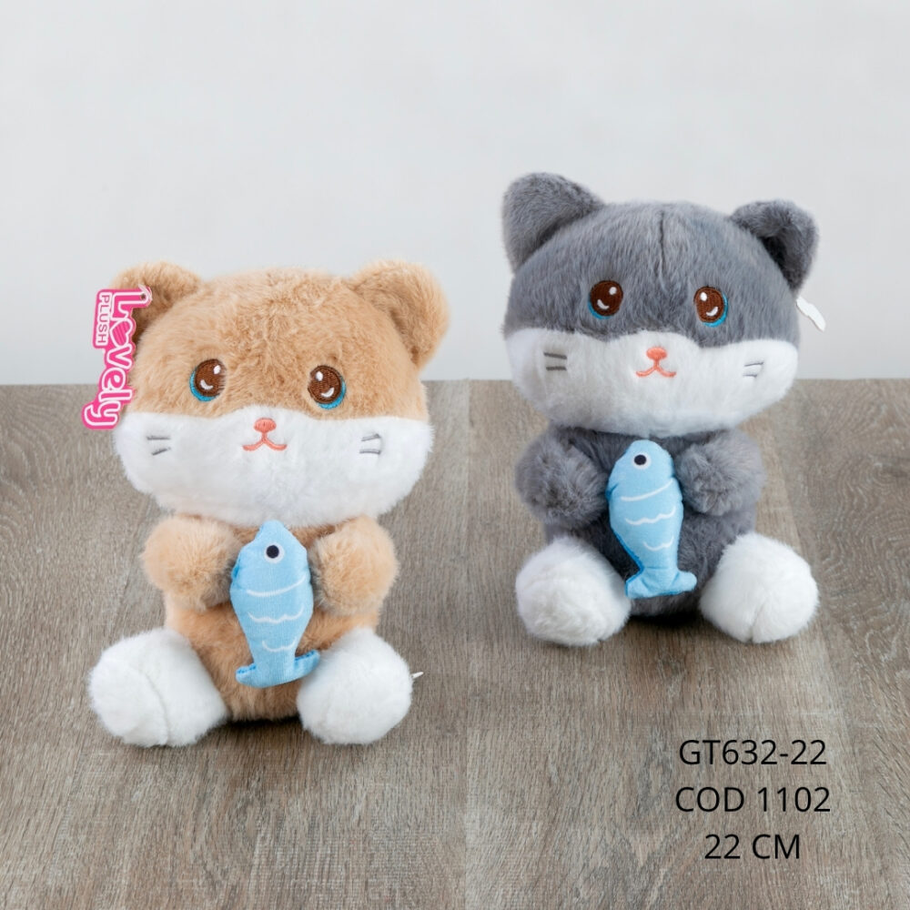Gato Pez 22cm - GT632-22