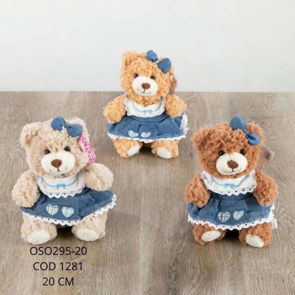 Oso Vestido 20cm - OSO295-20