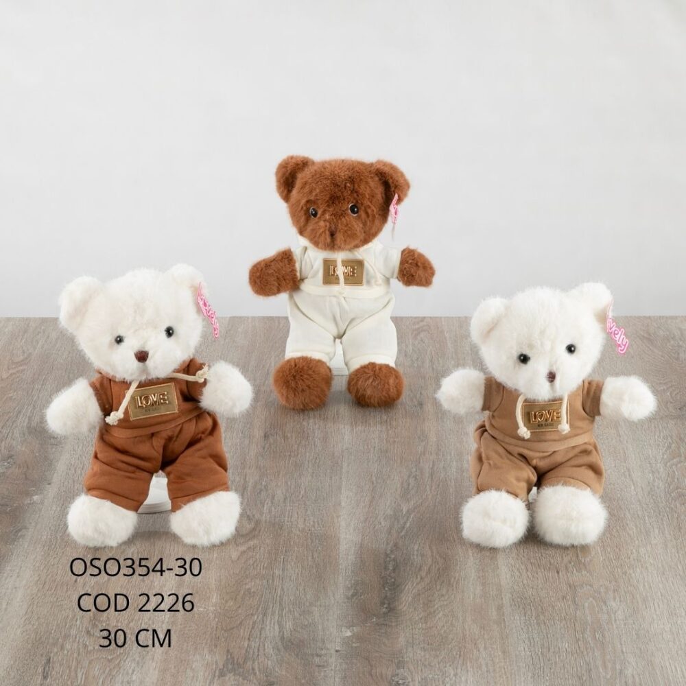 Oso Sudadera 30cm - OSO354-30