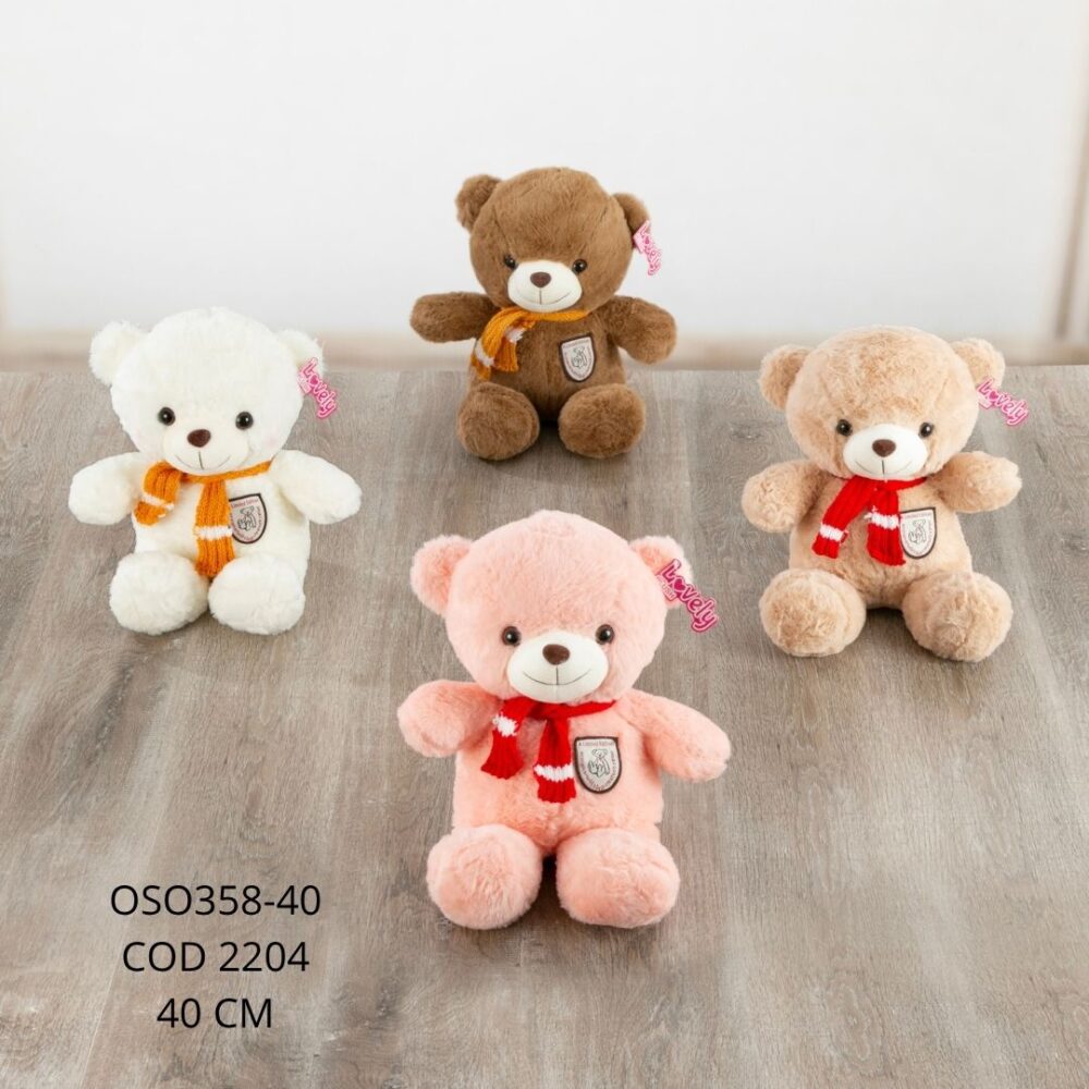 Oso Bufanda 40cm - OSO358-40