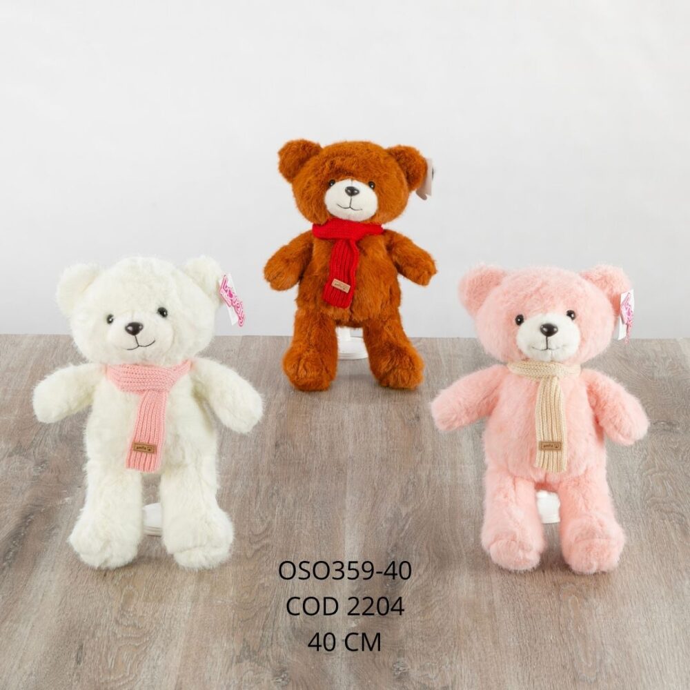 Oso Bufanda 40cm -OSO359-40