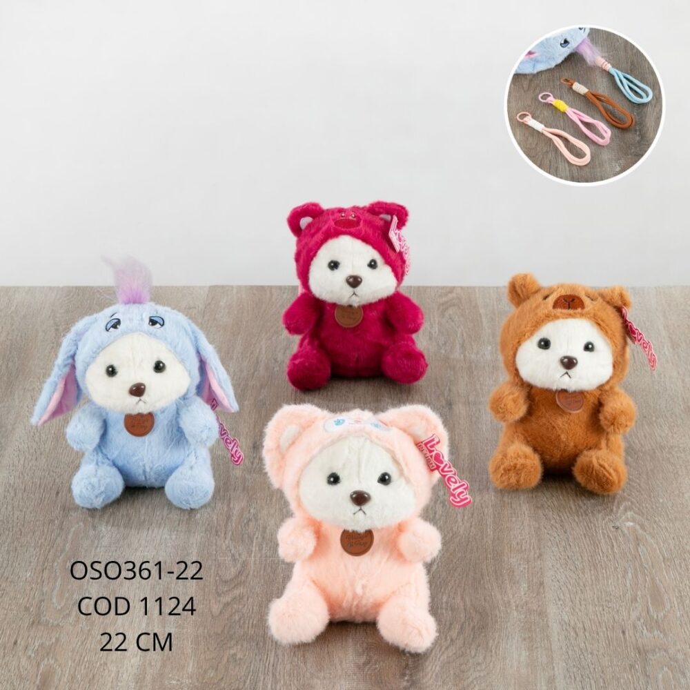Oso Disfraz 22cm - OSO361-22