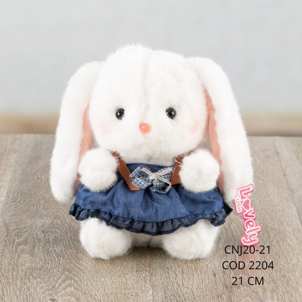 Conejo Vestido Jean 21cm - CNJ20-21