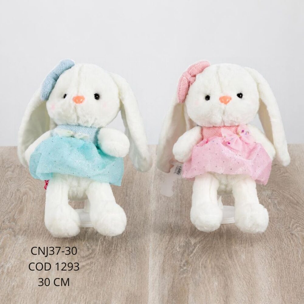Conejo Vestido 30cm - CNJ37-30