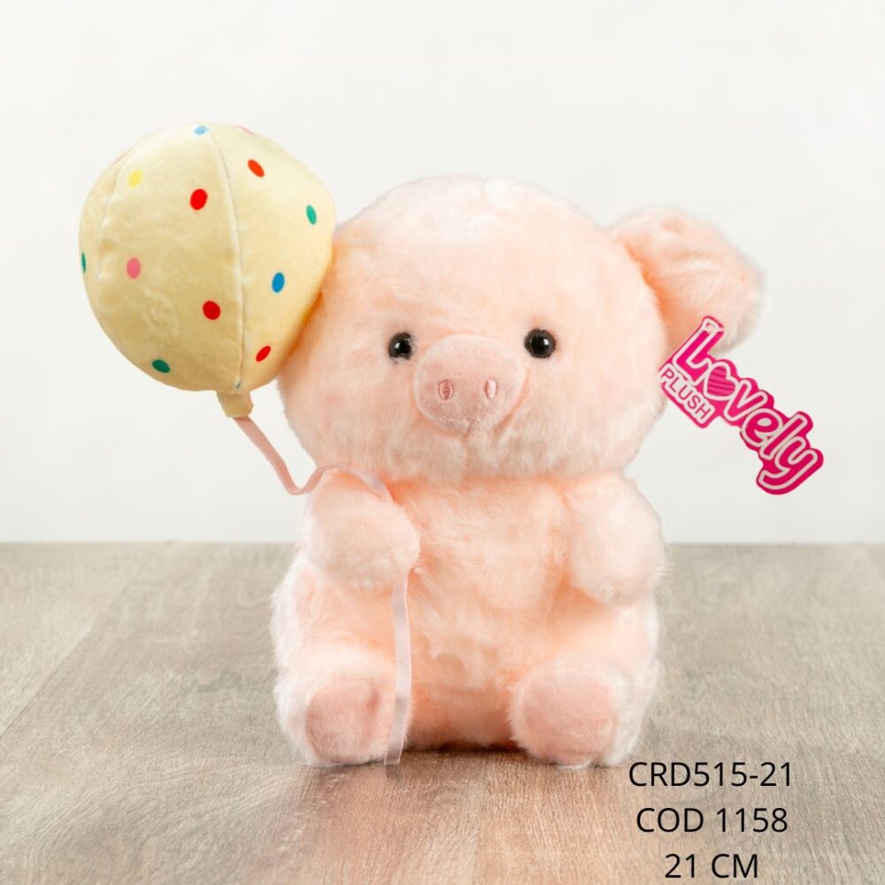 Cerdo Globo 21cm - CRD515-21