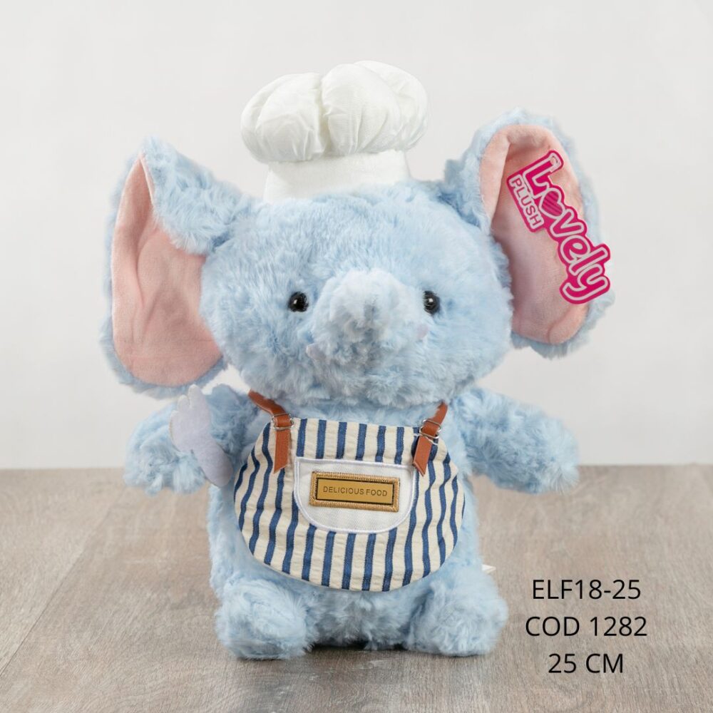 Elefante Cocinero 25cm - ELF18-25