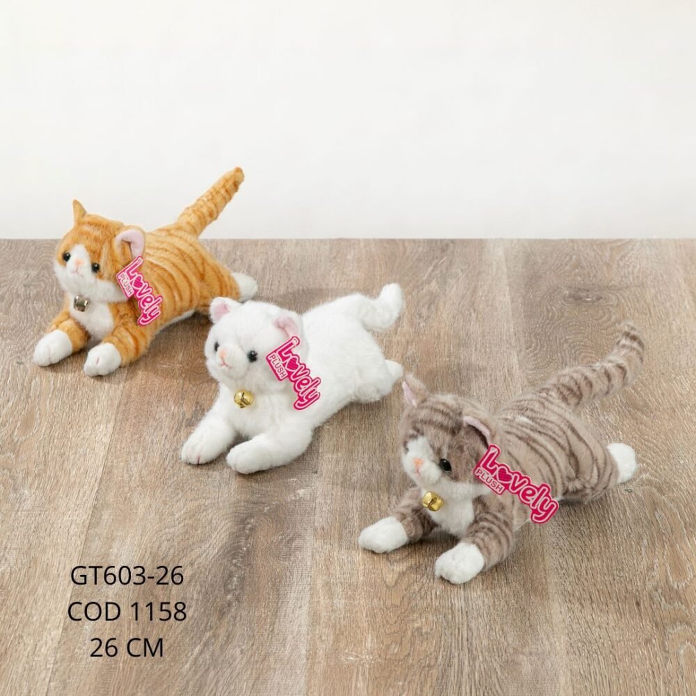 Gato Acostado 26cm - GT603-26